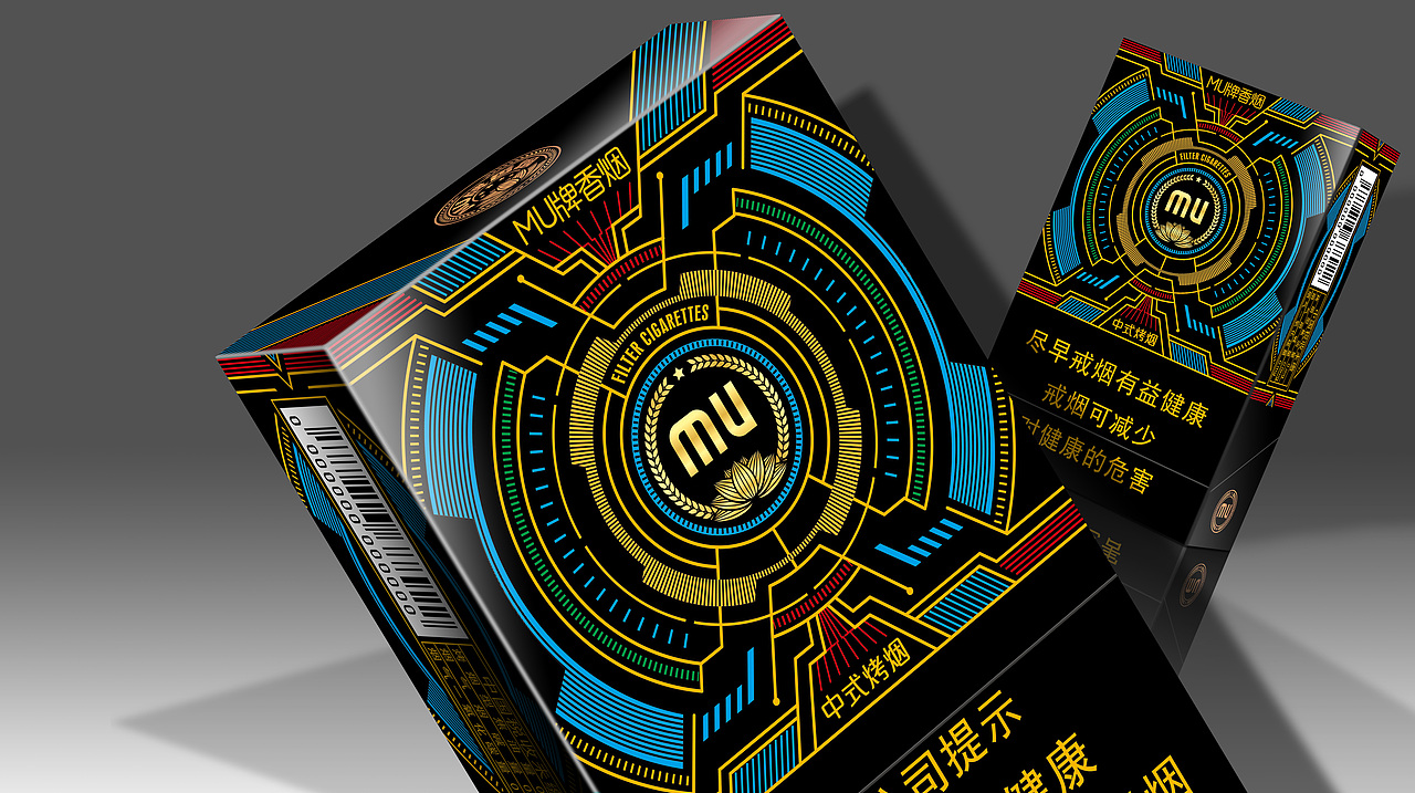 香港金叶烟标设计（图ZMjk0MzgwNTEy） - 包装 - 站酷设计师屈新明包装设计原创素材 - 站酷ZCOOL