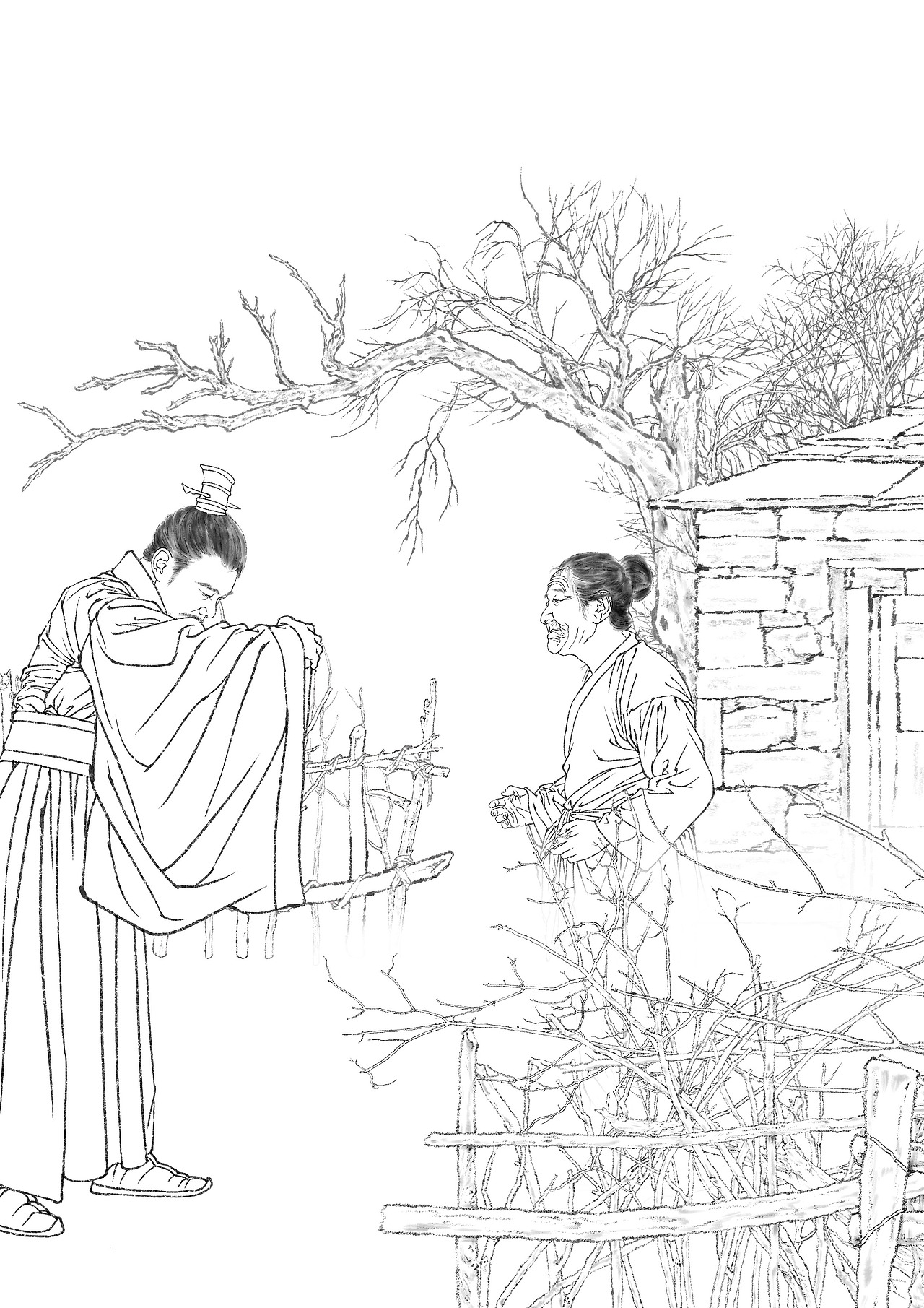 纪保超插画设计《韩信》——【中华先贤人物故事汇】（图ZMjk2MDY1ODg4） - 艺术插画 - 站酷设计师纪保超原创素材 - 站酷ZCOOL