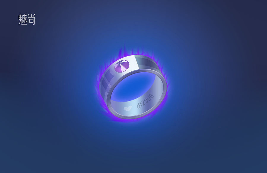 11款精制图标&魔戒&棒棒糖&多肉植物(内附临摹源文件)