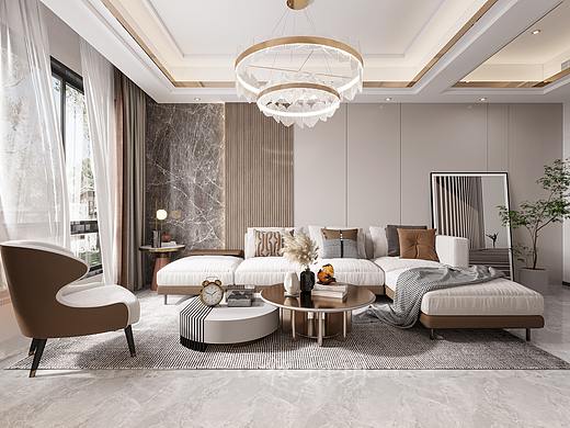 现代轻奢风格——一种极致的轻奢简约风格