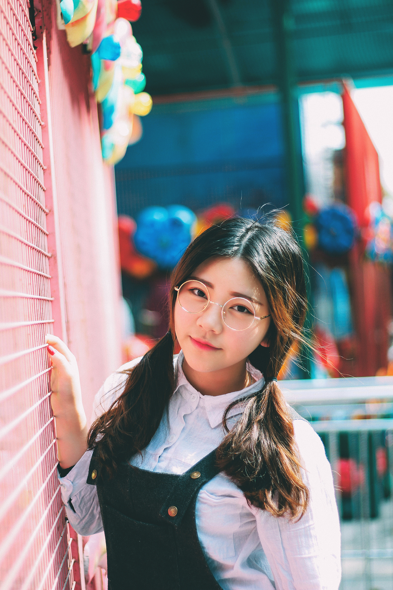 游乐园的少女（图ZNDA1MTc1NTI=） - 人像摄影 - 站酷设计师拉沙原创素材 - 站酷ZCOOL