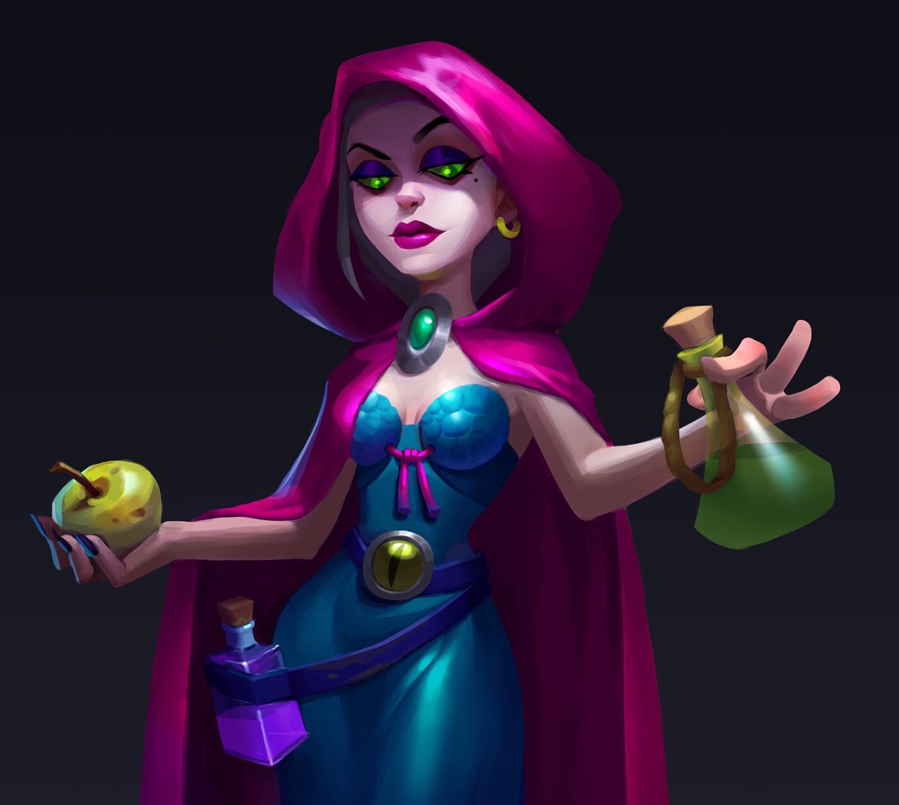 酿苹果酒的女巫