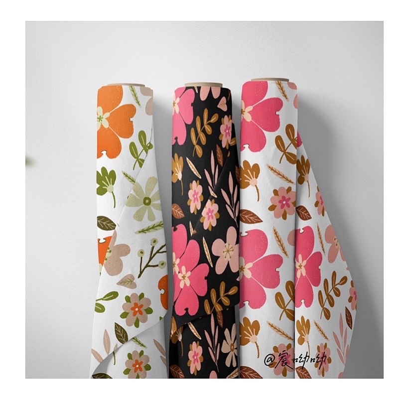 布料印花图案设计（图ZMjQyMzUxOTg0） - 图案 - 站酷设计师宸呦呦原创素材 - 站酷ZCOOL