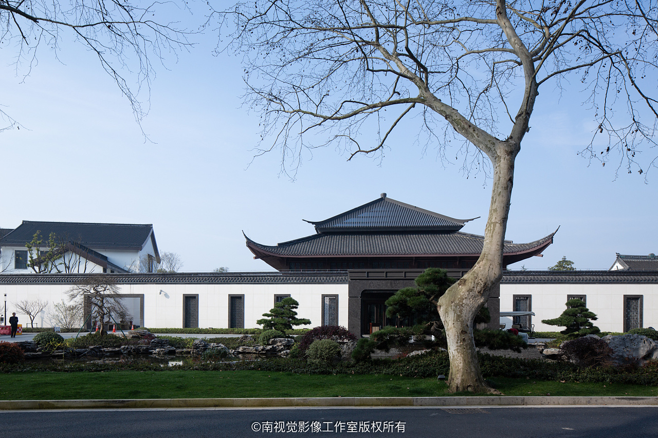 绍兴饭店景观照明设计拍摄酒店建筑空间摄影南视觉影像