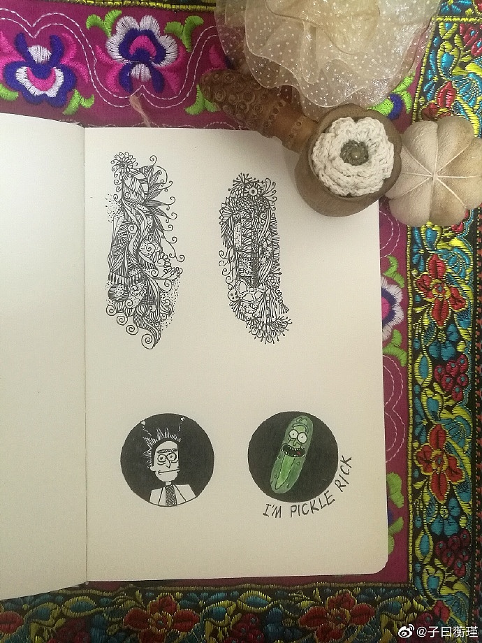 绘画练习（部分临摹）（图ZMjM1MTI2NjAw） - 艺术插画 - 站酷设计师沧诺菩提原创素材 - 站酷ZCOOL