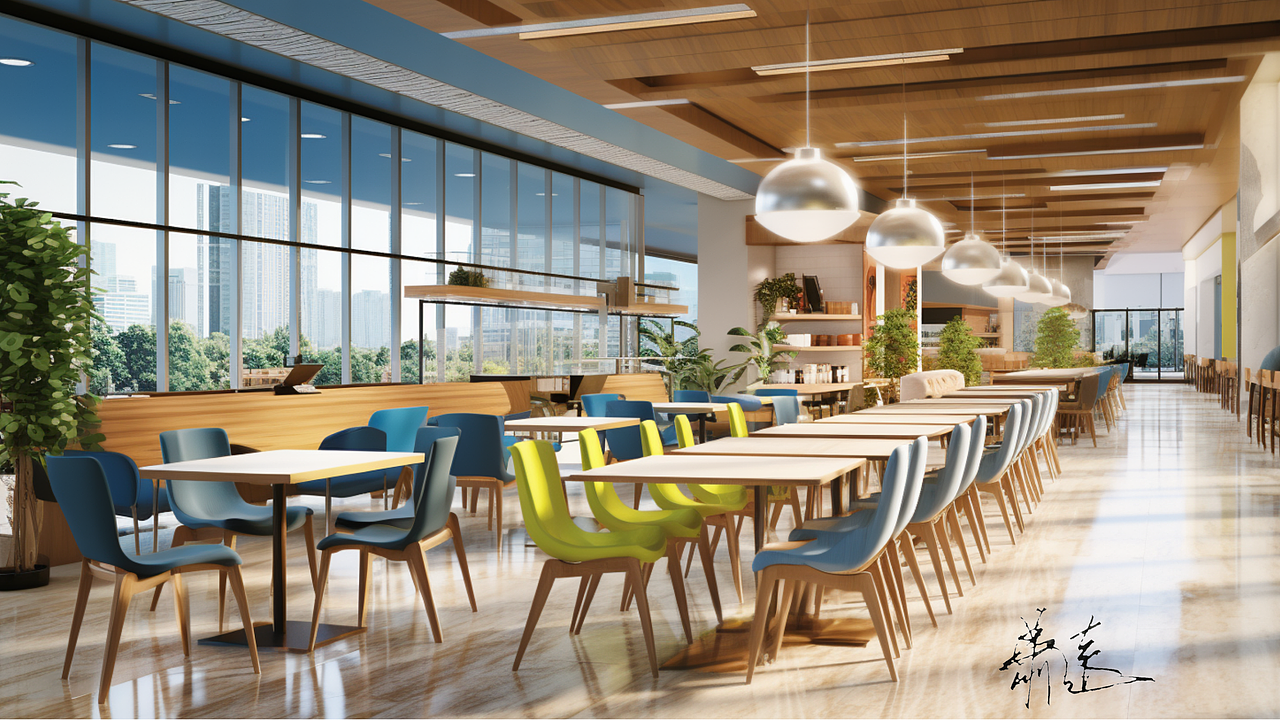 深圳食堂装修 深圳食堂设计 深圳配餐中心装饰设计公司