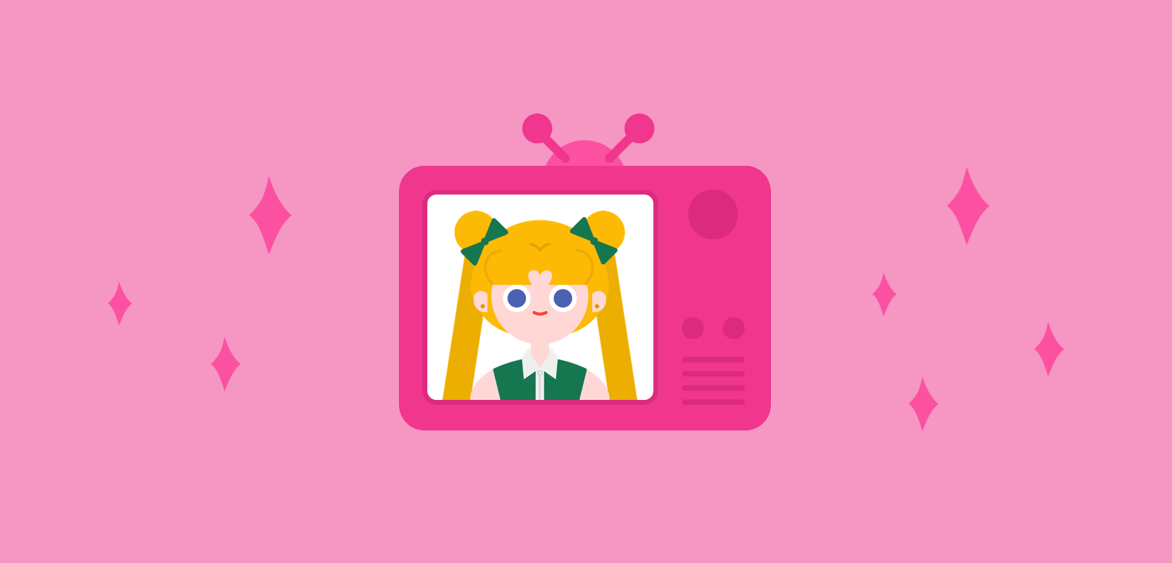 Sailormoon's Fashion 你的少女时尚穿搭（图ZMjIzNzc1NTk2） - 艺术插画 - 站酷设计师_阿丹a_原创素材 - 站酷ZCOOL