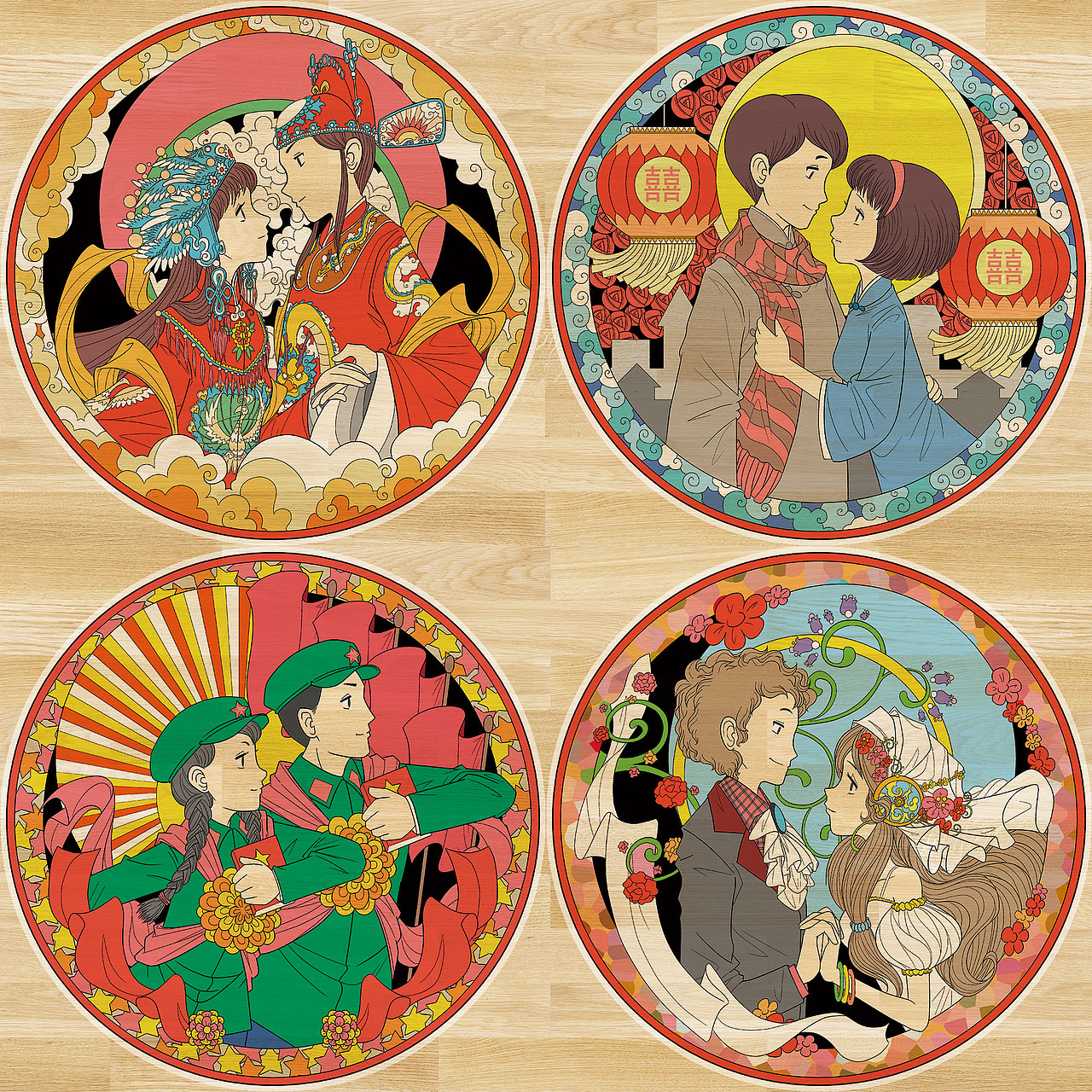 盒子盖图（图ZMjA1NzU3NTY=） - 商业插画 - 站酷设计师小應同學原创素材 - 站酷ZCOOL