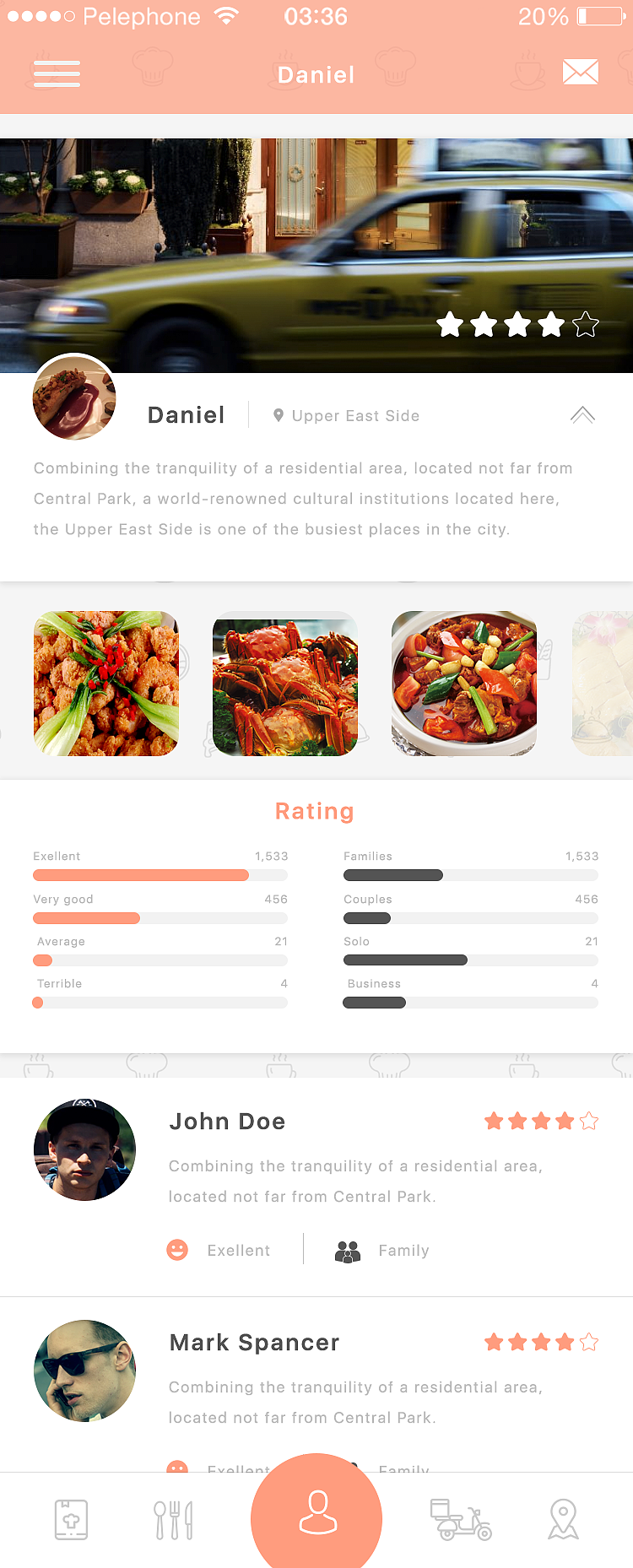 美食app（图ZMTE0NzExMzIw） - APP界面 - 站酷设计师澜雨宸原创素材 - 站酷ZCOOL