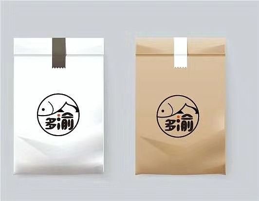 多渝酸菜鱼LOGO设计 VI设计 平弯弯