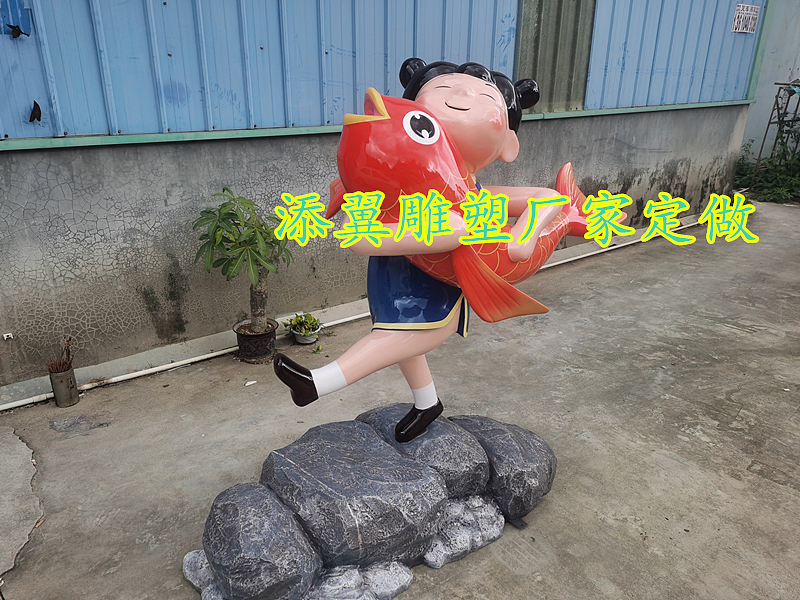 吉祥物IP形象的创作思路玻璃钢卡通福娃雕塑最终点醒你（图ZMjU5MTE5NjU2） - 雕塑 - 站酷设计师美陈艺术雕塑原创素材 - 站酷ZCOOL