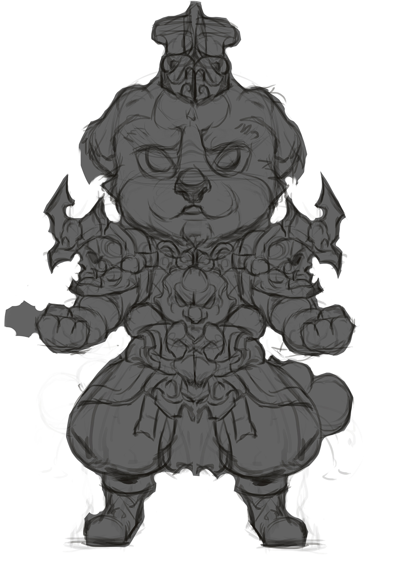 一个简单的绘画过程