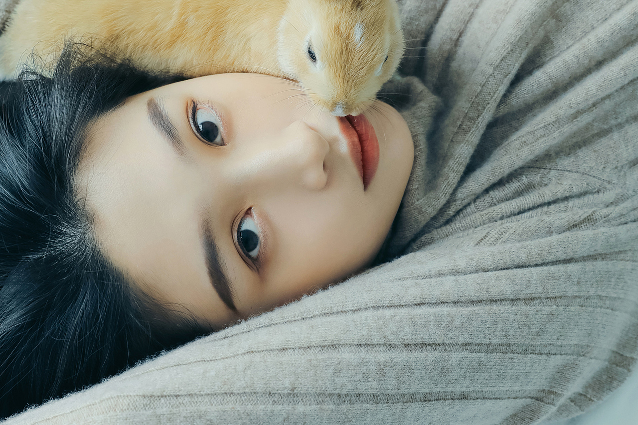 害羞的兔兔（图ZMjQyNTUzMDg0） - 人像摄影 - 站酷设计师ARTLee小杰原创素材 - 站酷ZCOOL