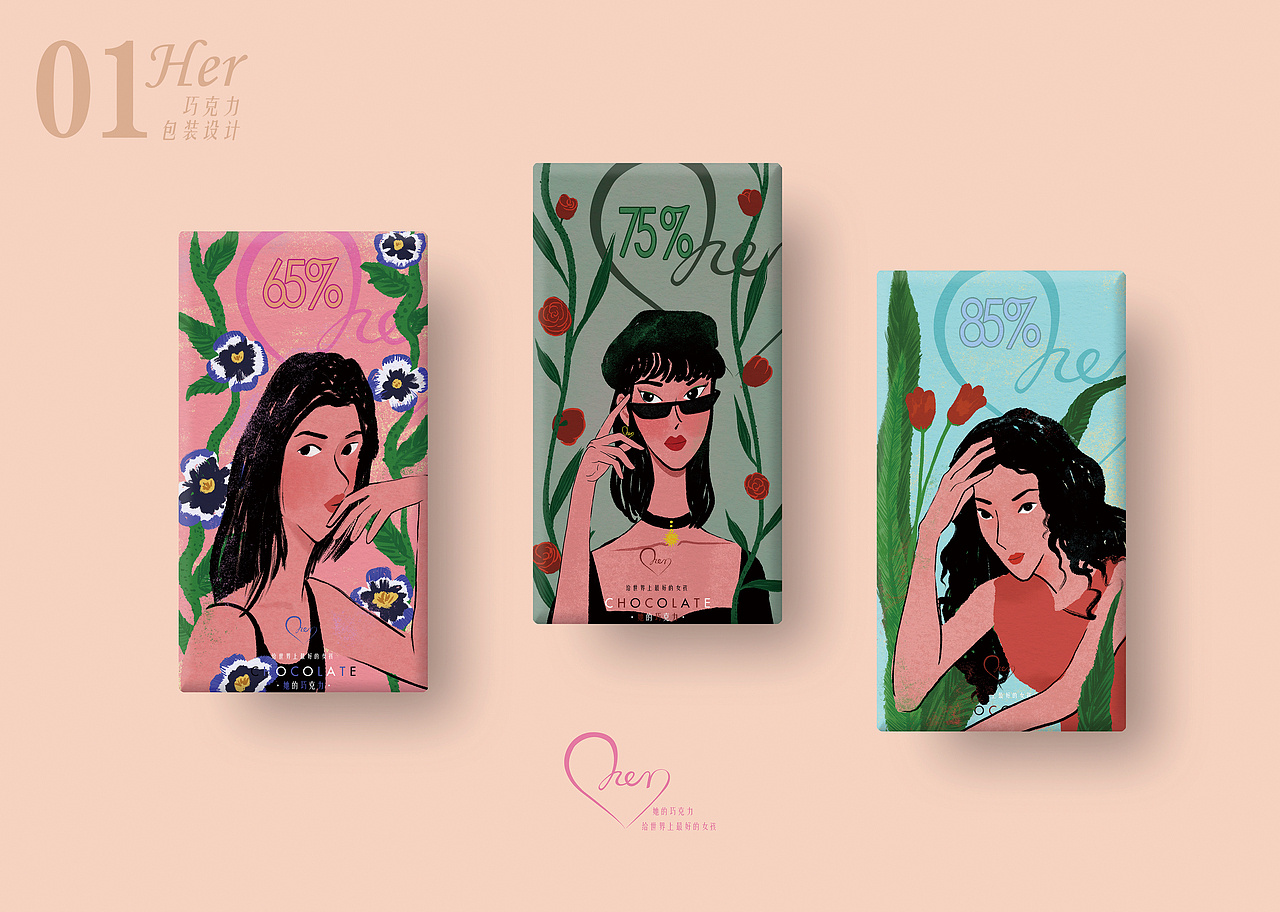 巧克力包裝與品牌設計（圖ZMjQ0NDY1MTUy） - 包裝 - 站酷設計師做設計的Mandy原創(chuàng)素材 - 站酷ZCOOL