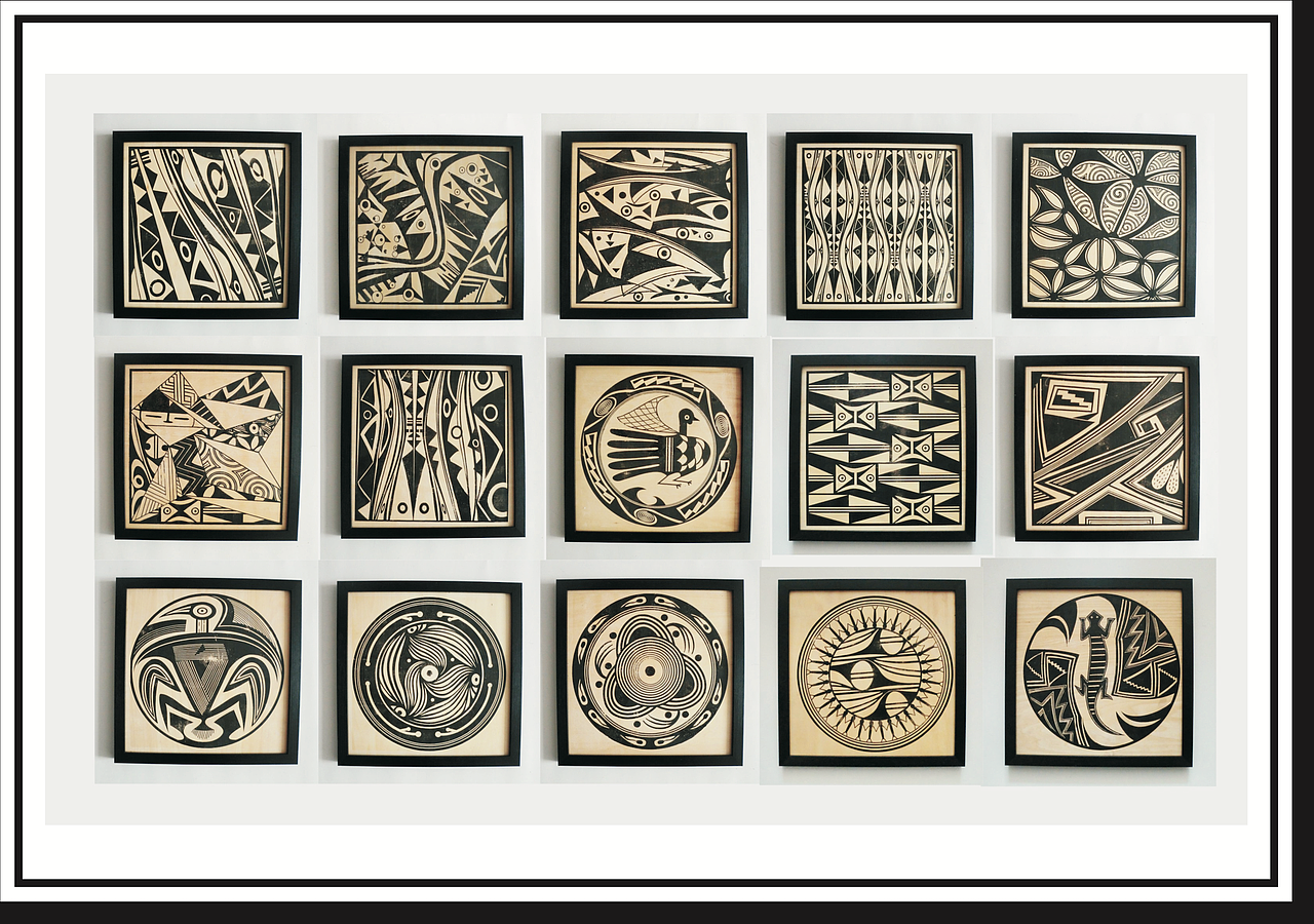 彩陶纹饰图案再设计