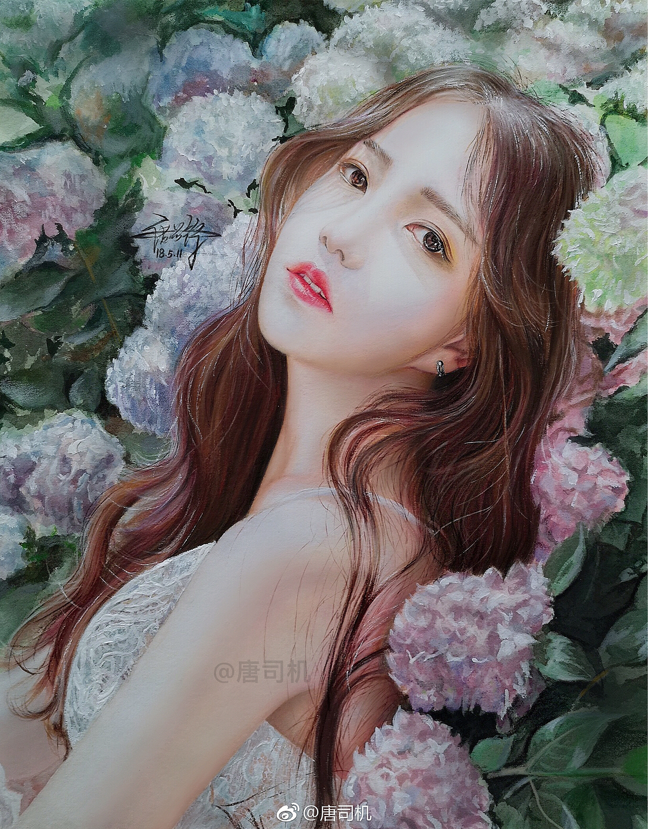 2018唐司机作品集(素描、彩铅、水彩、丙烯、CG)