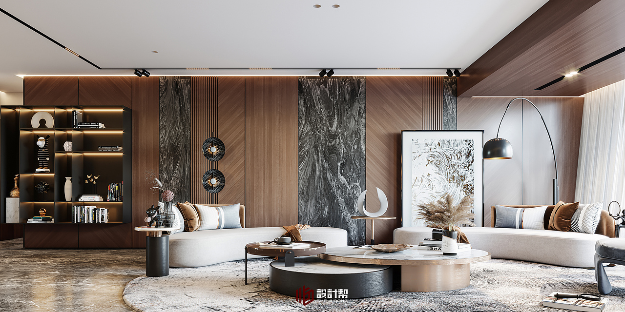 浙江 I 现代轻奢风格（图ZMjIxNDAyMDM2） - 家装设计 - 站酷设计师森林空间原创素材 - 站酷ZCOOL