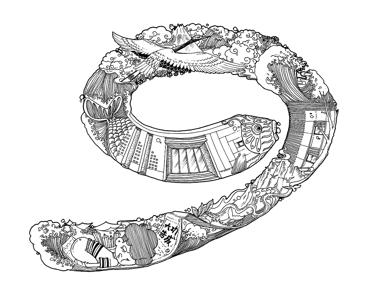 1949新华文化园区字画海报（图ZNjk0NjM0Njg=） - 商业插画 - 站酷设计师超超的青葱原创素材 - 站酷ZCOOL