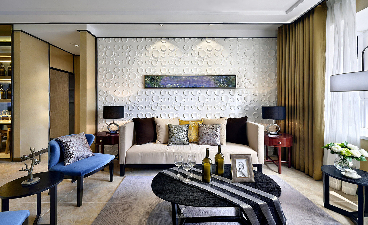 阜新方林装饰志城-慧府装修效果图