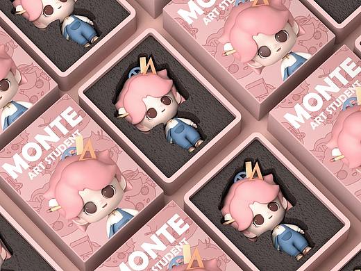 IP设计 MONTE 美术生系列