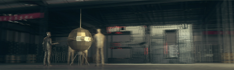 蓝色橙子 |  2019上海国际车展 -红旗车展视觉设计 