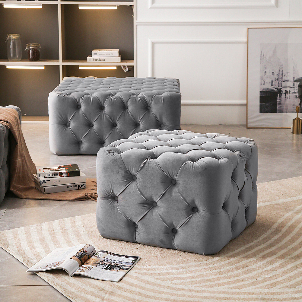 轻奢客厅脚踏凳换鞋凳