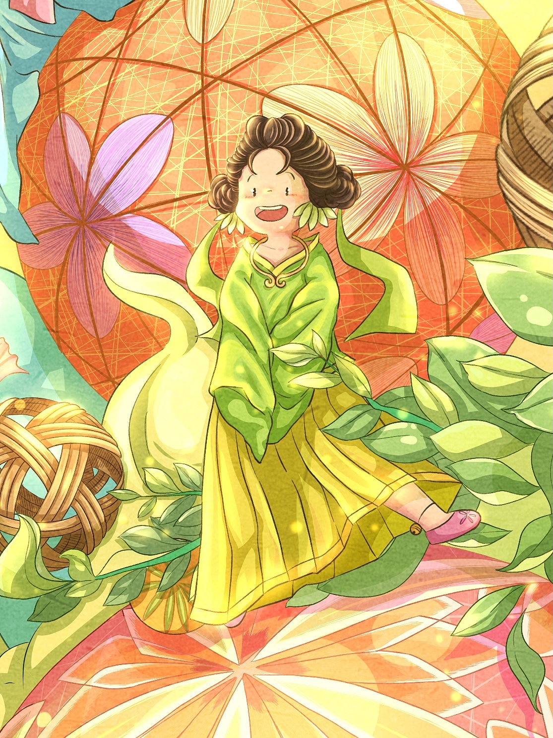 春夏秋冬（图ZMzM3MzYwMDI4） - 商业插画 - 站酷设计师杉小杉原创素材 - 站酷ZCOOL