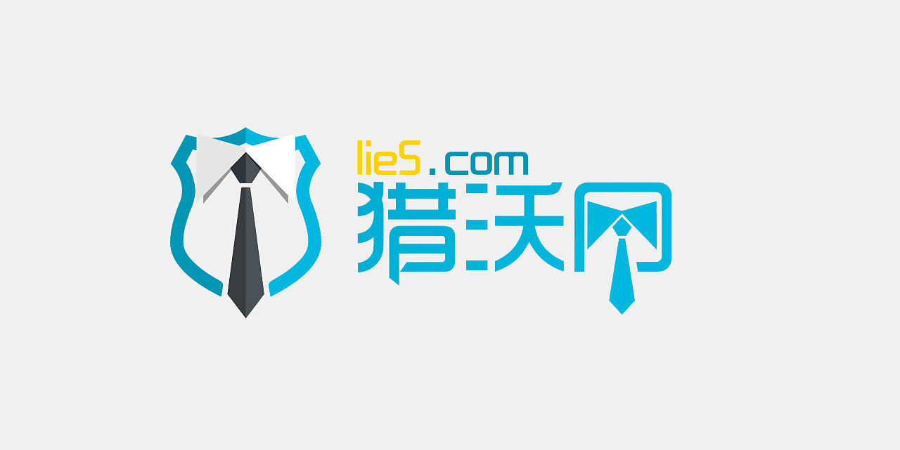 一个叫猎沃的招聘网站做的logo