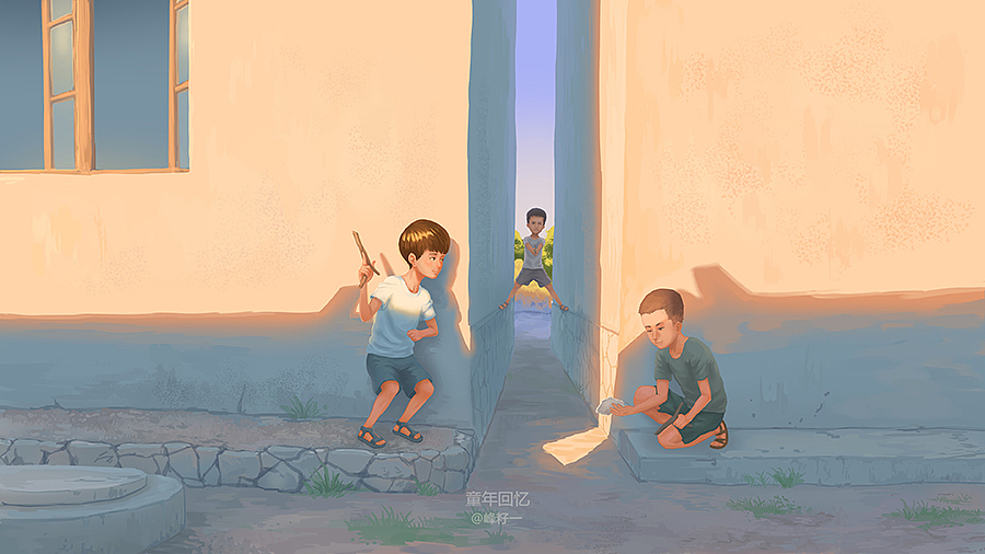 童年回忆（图ZNTg1NTE0OTY=） - 创作习作 - 站酷设计师峰籽一原创素材 - 站酷ZCOOL