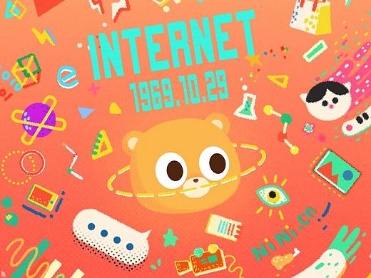 百度科技插画（个人主页-ZMzM0OTEzMDg=） - 商业插画 - 站酷设计师高兴HXXOOXX原创素材 - 站酷ZCOOL