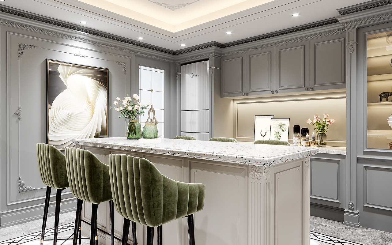 法式别墅（图ZMjM1NDMwNzM2） - 家装设计 - 站酷设计师五月sh原创素材 - 站酷ZCOOL