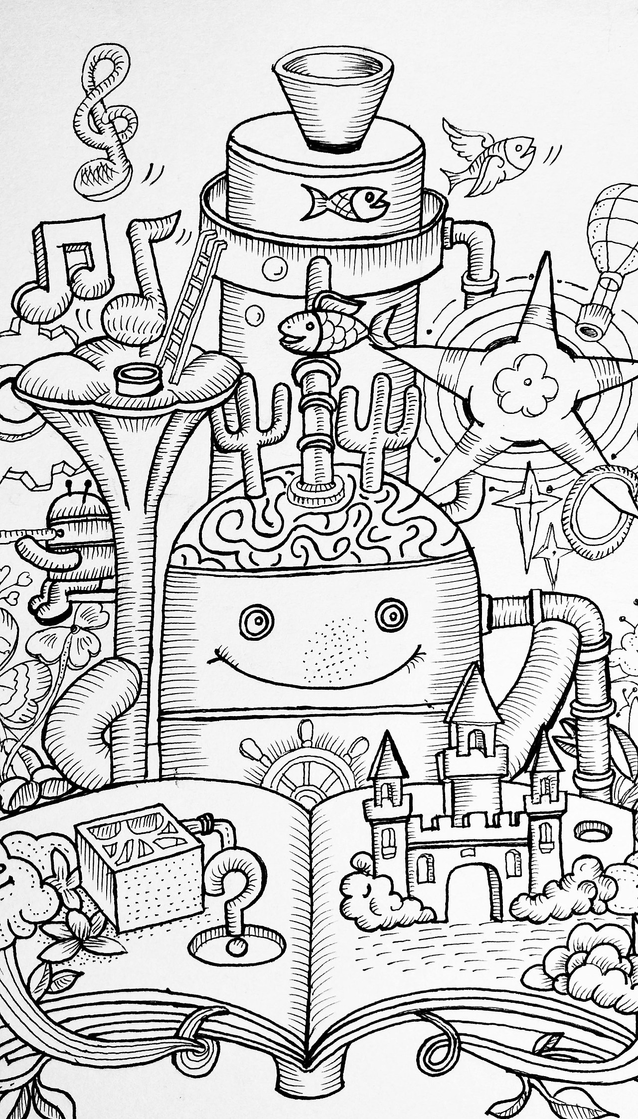 异想天开★小龙人4《脑洞大开》|插画|商业插画|张泗洋 - 原创作品