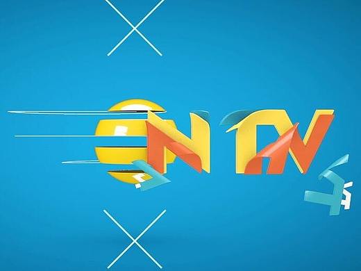 AE C4D教程/NTV MG动画片头制作