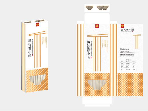 黄谷香小面包装（个人主页-ZNDI4Njk5MjA=） - 包装 - 站酷设计师清野sean原创素材 - 站酷ZCOOL
