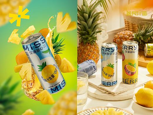 萘良美食摄影 | 饮品果汁女生低度气泡酒氛围图
