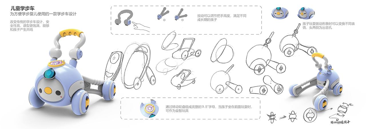 儿童学步车（图ZMTIwNTk5MTc2） - 交通工具 - 站酷设计师猫屎原创素材 - 站酷ZCOOL