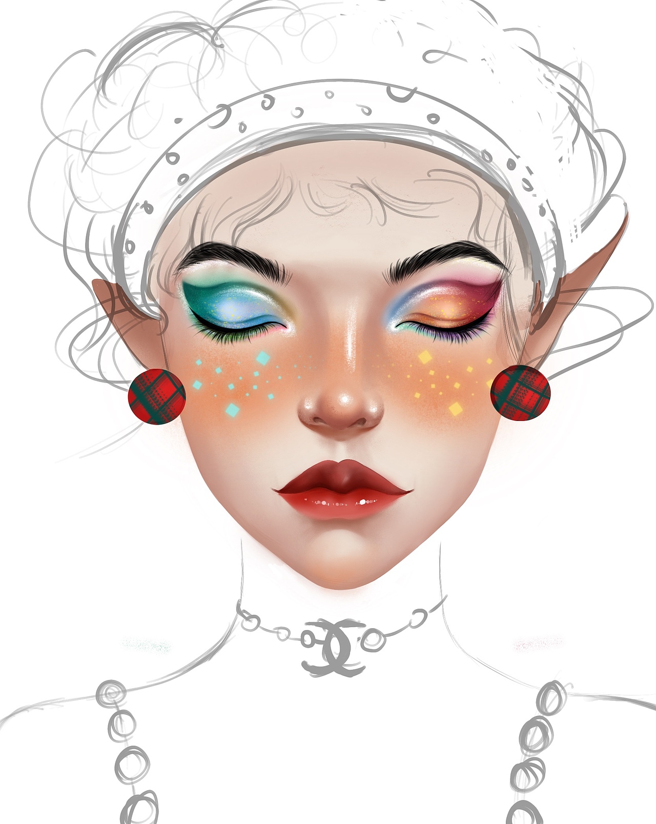 procreate插画—涂鸦