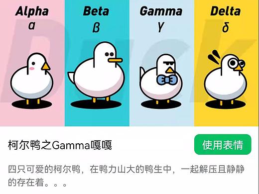 柯尔鸭之Gamma嘎嘎--表情包