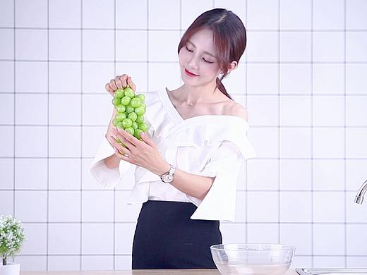 阳光玫瑰葡萄新鲜 香印青提无籽提子