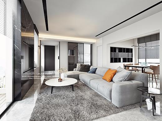 现代空间效果图表现