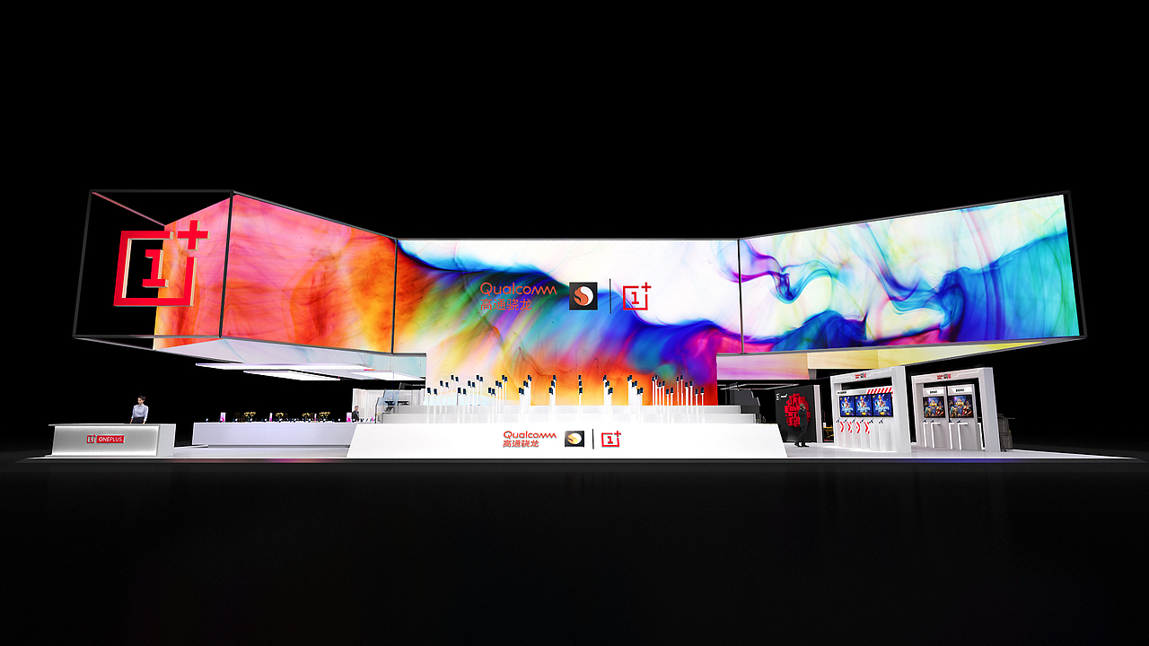 ONEPLUS——1+手机@CHINAJOY(图ZMjgwMDU3MDcy) - 展陈设计 - 站酷设计师bj007here原创素材 - 站酷ZCOOL