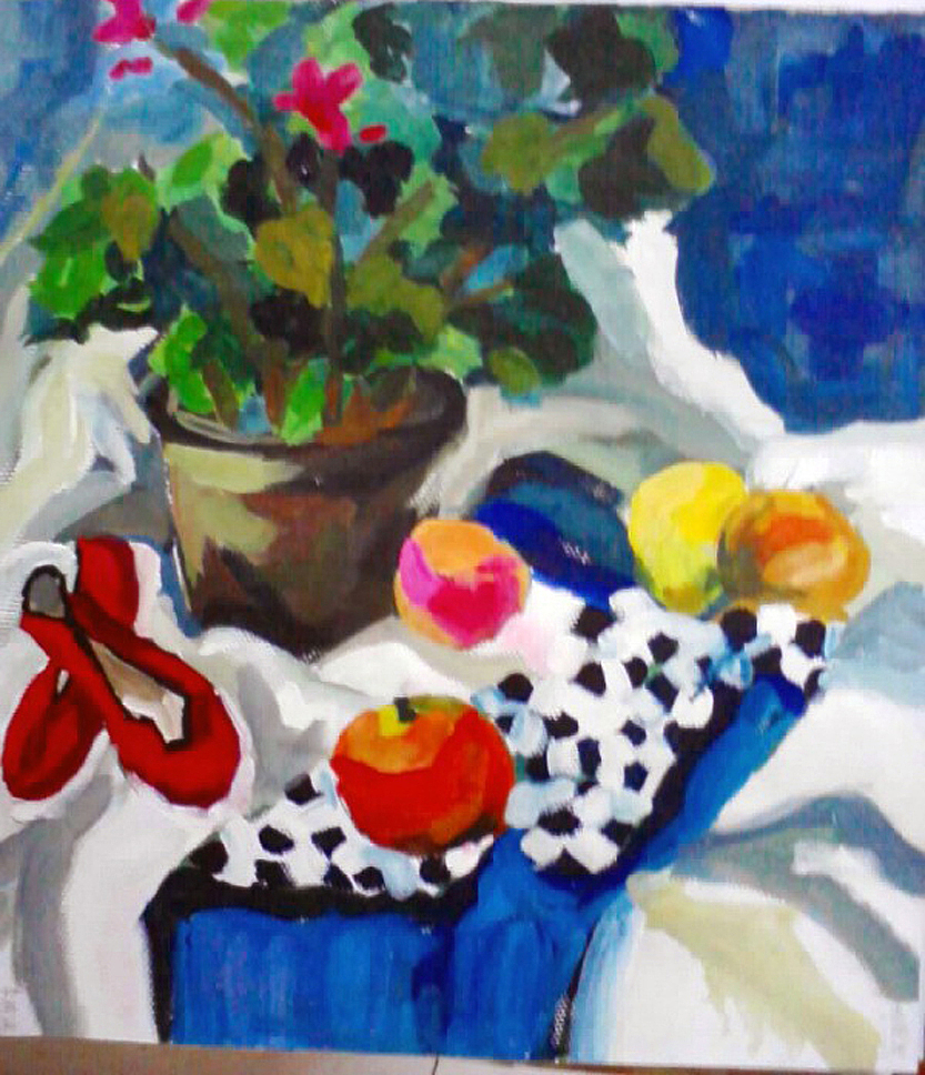 水粉静物（图ZNDk3NzI0NjQ=） - 绘画 - 站酷设计师润视觉原创素材 - 站酷ZCOOL