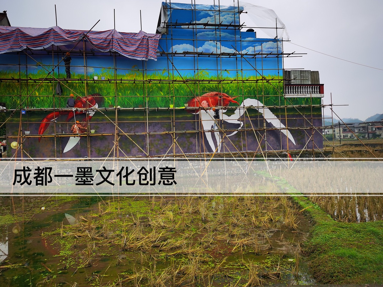 新农村墙绘（图ZMjk1NTgyNjMy） - 绘画 - 站酷设计师墙绘壁画原创素材 - 站酷ZCOOL