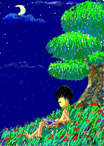 夢(mèng)*生長(zhǎng)（圖ZMzk4Mjg5Ng==） - 商業(yè)插畫 - 站酷設(shè)計(jì)師青羊麥子原創(chuàng)素材 - 站酷ZCOOL