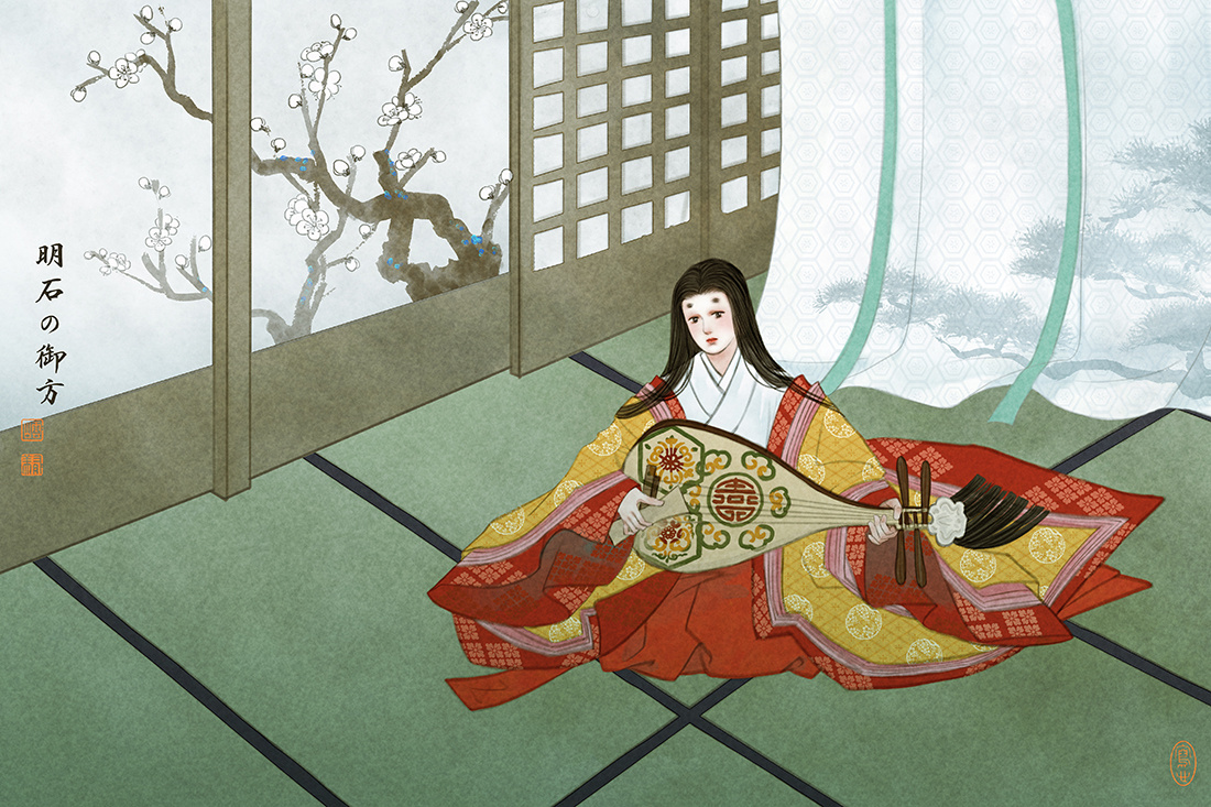 源氏物语系列插画创作习作云吞大荒 原创作品 站酷 (ZCOOL)