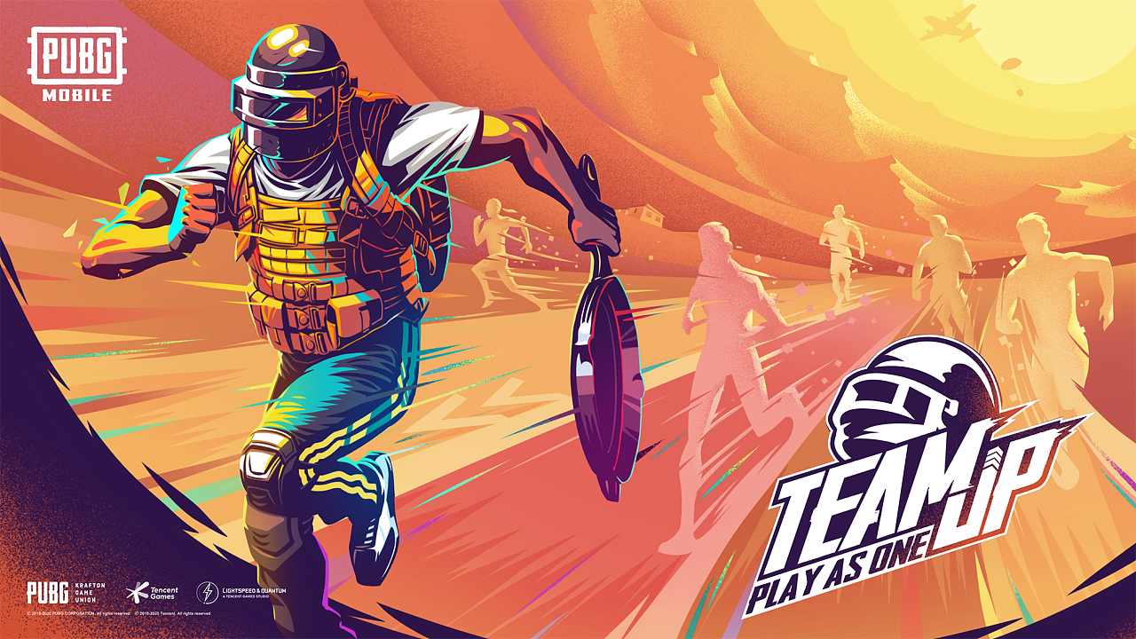 pubgm救助公益海报