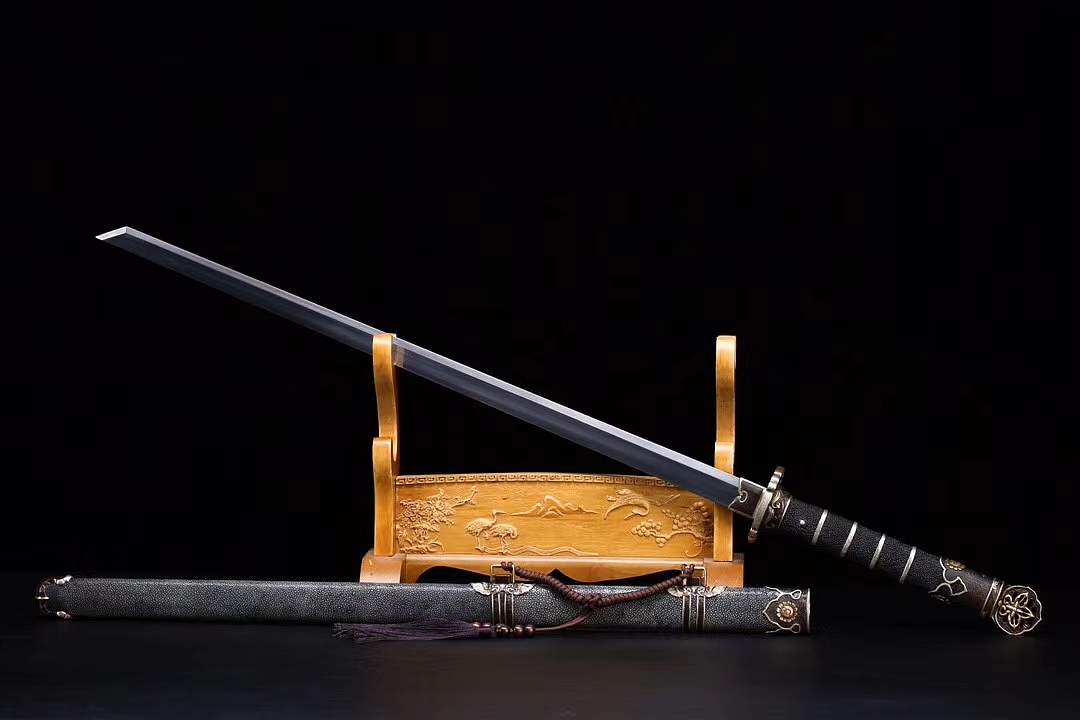 狄仁杰系列  金吾卫禁军 豪装唐刀 鎏金银