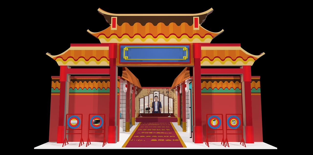 【美的智净宫】快闪场景设计（图ZMjE2NzAyNzE2） - 建筑/空间 - 站酷设计师KICA创意营销机构原创素材 - 站酷ZCOOL
