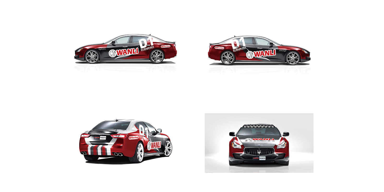 【平面设计】汽车车身拉花