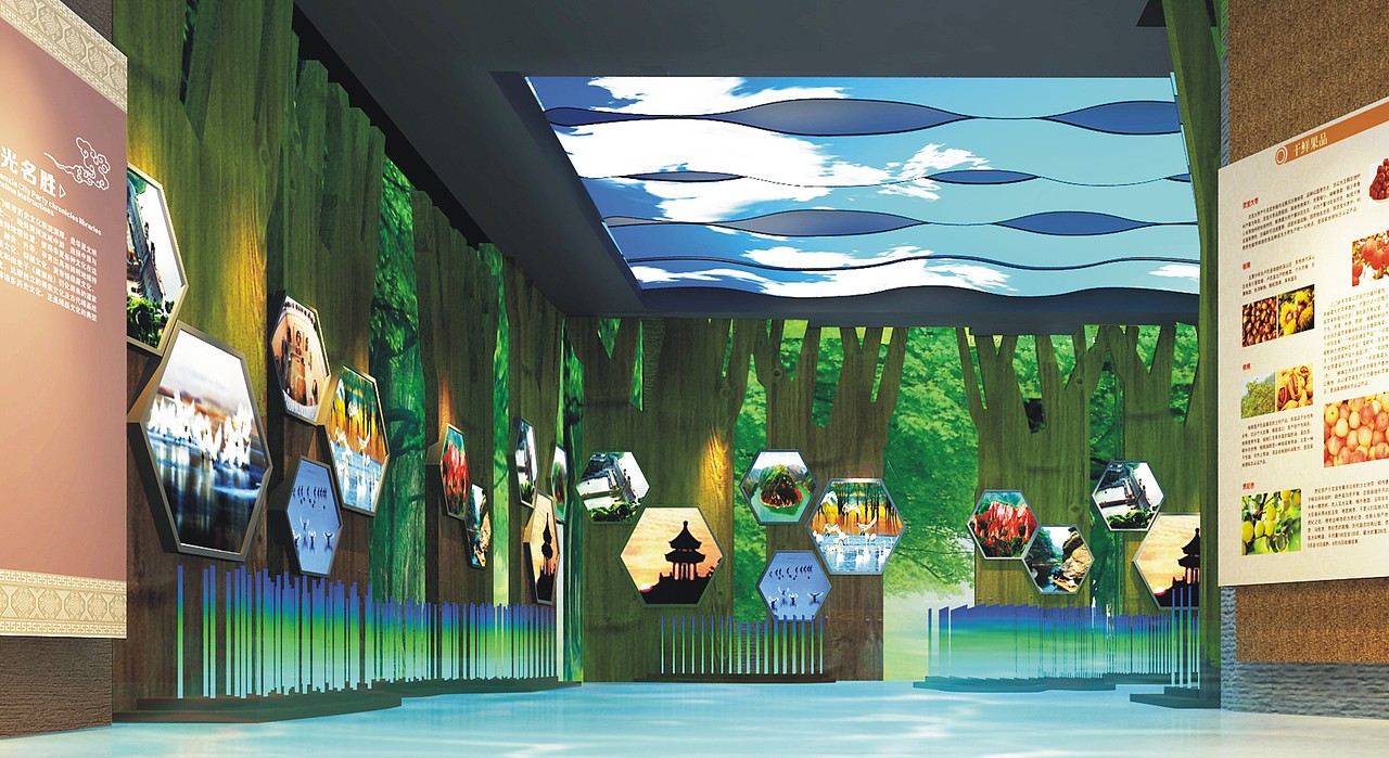 三门峡史志馆（图ZMjA2NjYyODg4） - 展陈设计 - 站酷设计师王伟彬原创素材 - 站酷ZCOOL